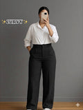 Plus Size Formal Pants – Rosaline Fabric